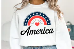 America Svg Design | Svg Cut Files | Shirt Svg Product Image 1