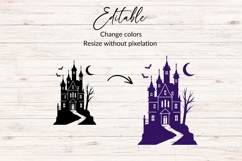 Spooky House SVG, Haunted House SVG Product Image 2