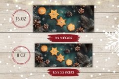 Christmas Cookies Mug Template, Christmas Coffee Mug Wrap Product Image 2