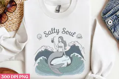 Salty Soul PNG, Hello Summer Sublimation PNG Product Image 2