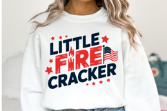 Little Fire Cracker svg | 4th of july Svg | Shirt Svg Product Image 1