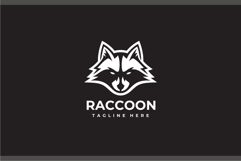 Raccoon Head Logo Design Vector Illustration Product Image 2