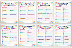 Special Education Resource Room Planner Product Image 2