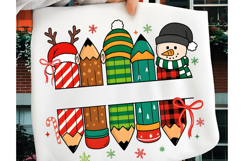 Personalized Teacher Christmas PNG, Custom Christmas Teacher Product Image 1