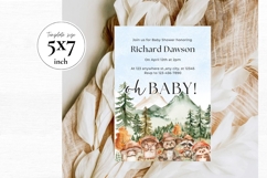 Baby Shower Invitation Template 171 Product Image 2