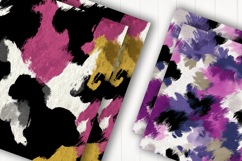 Abstract Purple Ink Digital Paper Product Image 2