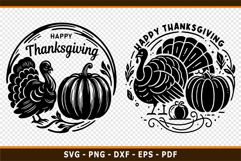 Thanksgiving sign SVG, Fall Signs SVG, Autumn SVG PNG Product Image 2