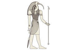 Thoth.Egyptian ancient symbol. Culture.Design element. Product Image 2