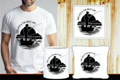 Dad and Son Fishing SVG | Fathers Day SVG | Dad SVG Product Image 2