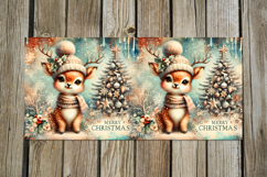 Christmas deer | 4 vintage Sublimation Mug design PLUS Product Image 2