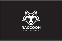 Raccoon Head Logo Design Vector Illustration Product Image 2