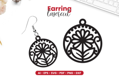 Earring LaserCut - Lasercut File Product Image 1