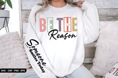 Be The Reason- Sleeve Design, T-Shirt Design Product Image 2