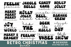 Retro Christmas Bundle, Retro Christmas SVG Bundle Product Image 1