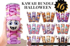 16 3D Kawaii Halloween Tumbler Bundle Product Image 1