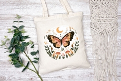 Celestial Butterfly Illustration, Floral Illustration PNG Product Image 2