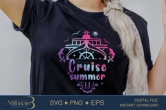 Cruise Summer SVG PNG Sublimation |Cruise Squad |Vacation Product Image 2