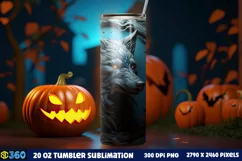 Halloween Tumbler Sublimation Wraps, Tumbler Halloween Product Image 2