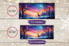 Christmas Forest Mug Design, Christmas Coffee Mug Wrap Product Image 2