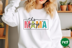 Mother's Day Sublimation PNG Design, Mom png design Product Image 1