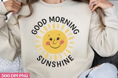 Good morning sunshine PNG, Retro Positive Sublimation PNG Product Image 3