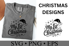 My 1st Christmas Svg | Christmas svg | Shirt Svg Product Image 3