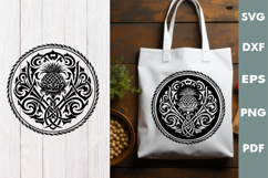 Celtic art SVG, Engrave Laser Cutting board SVG Product Image 2