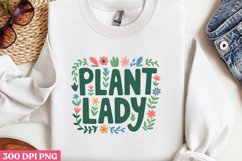 Plant lady PNG, Gardening Sublimation PNG Product Image 2