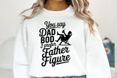 I prefer father figure svg | Svg Cut File | Shirt Svg Product Image 2
