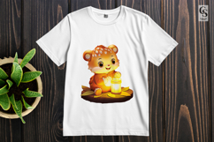 Cute Hedgehog Lantern Clipart Sublimation PNG Product Image 2