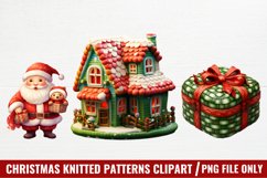 Christmas Knitted Patterns Sublimation Product Image 1