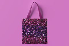 Deep Purple Glitter Digital Paper Product Image 2