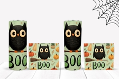 Boo Halloween Tumbler, Halloween Owl Tumbler Product Image 2
