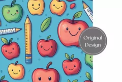 School Tumbler Wrap Design, Sweet Apples Tumbler Template Product Image 2