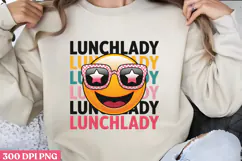 LUNCHLADY PNG, Lunch Lady Sublimation PNG Product Image 1