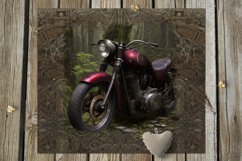Post-apocalypse Motorcycle | Skinny tumbler sublimation, JPG Product Image 2