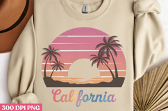 California PNG, Hello Summer Sublimation PNG Product Image 2