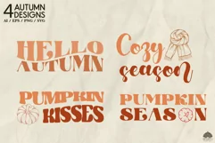 Autumn Vibe design print SVG PNG EPS Product Image 2