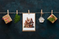 Christmas Gingerbread House Clipart SVG PNG Bundle Product Image 6
