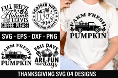 Thanksgiving SVG Design - Fall Breeze Autumn Leaves Coffee Product Image 1