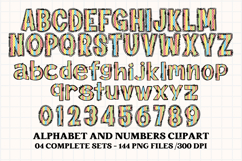 Back to School Alphabet png, letters doodle, school clipart Product Image 2