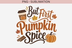 Autumn phrase png design for T-shirts Product Image 2