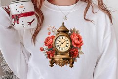 Vintage Christmas Magic Clipart, Christmas Clipart Product Image 2