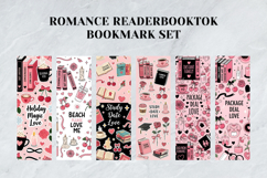 Romance Reader &amp; Romantasy Bookmark Set,Pink BookTok Gift Product Image 2