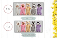 Funny Easter Dogs Design, Easter Animals Mug Template Product Image 2