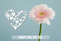 8 Hearts SVG Cut File, Heart Vinyl Decal SVG Product Image 3