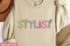 Stylist PNG, Hair Stylist Sublimation P Product Image 2