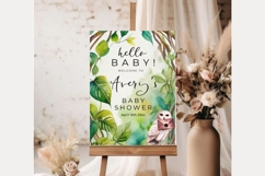 Baby Shower Welcome Template 76 Product Image 2
