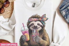 Sloth Sublimation PNG Product Image 3