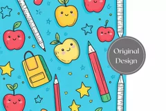 School Tumbler PNG, Back to School Sublimation Tumbler Product Image 2